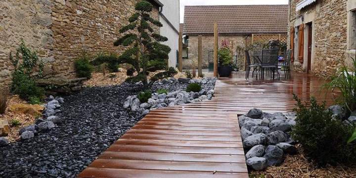 Réalisation jardin Gannay-sur-Loire