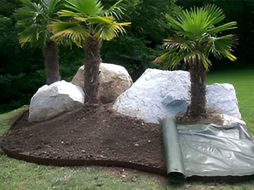 Plantation sur bâche Gannay-sur-Loire