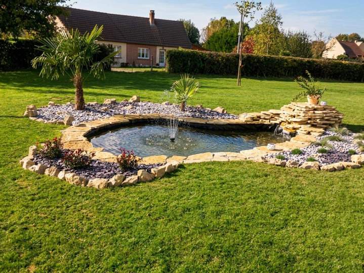 Création bassin de jardin Gannay-sur-Loire