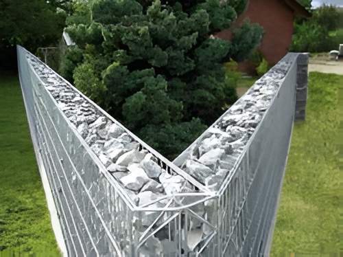 Mise en place gabion Gannay-sur-Loire